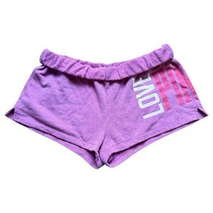 Y2K Victoria’s Secret PINK Pajama Lounge Shorts Vintage Size M